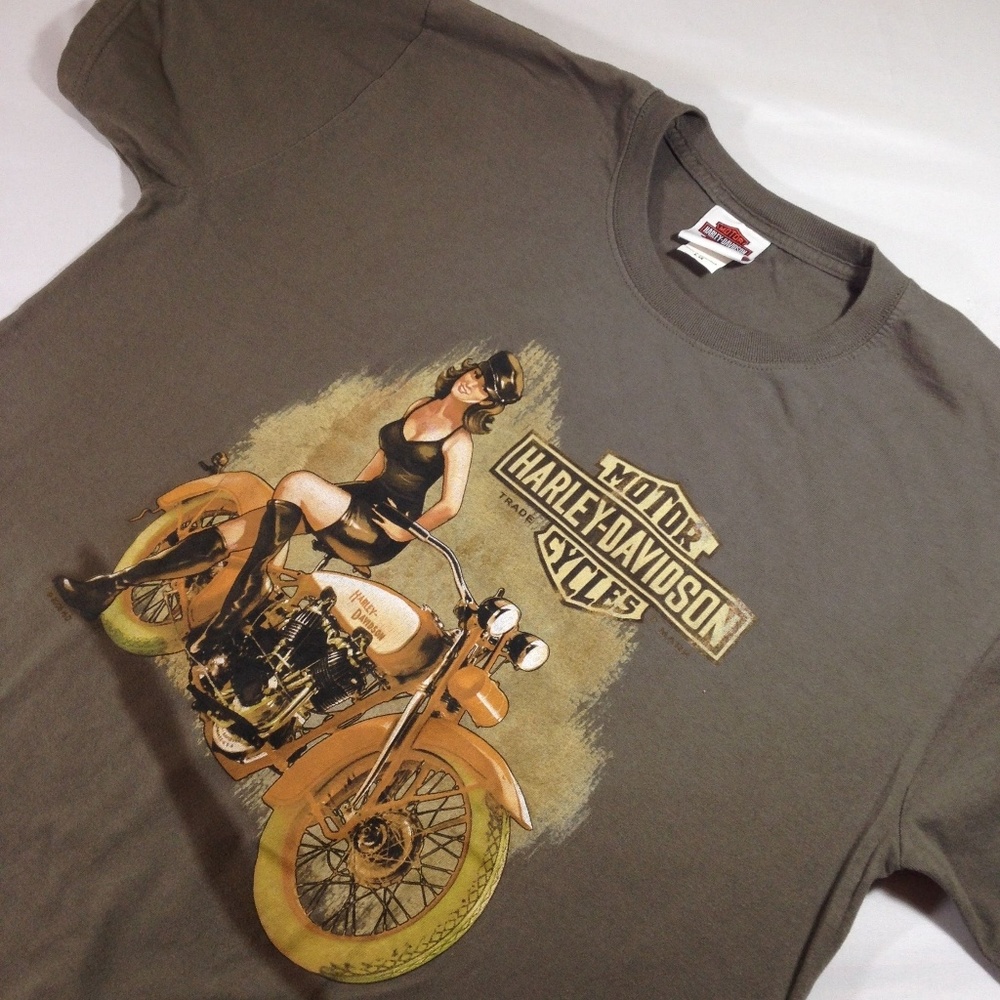 Harley Davidson Pin Up Girl Daytona Beach Shirt